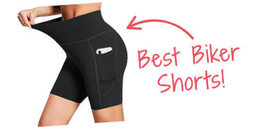 Best biker shorts, comfortable and good for thick thighs.